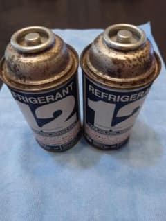 R12 エアコンガス フロンガス 400 g 2本 高圧ガス保安法対象外商品