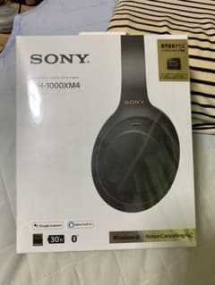 新品 未使用  SONY WH 1000XM4 ブラックのサムネイル