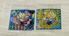 ドラゴンボール シール 9種セット　10周年レア　コラボゴッドレア含むのサムネイル