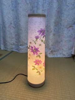 和花 回転付 レインボーLED 盆提灯のサムネイル
