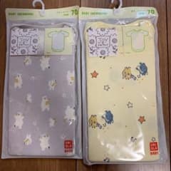 【未開封】半袖ロンパース2枚セットのサムネイル