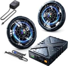 2026最新/42V】空調作業服 ファンバッテリーセット 24000mAh - メルカリ