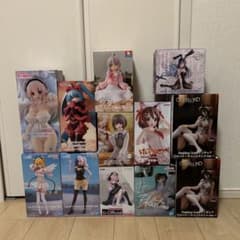千葉くん様専用　美少女 12点 フィギュア まとめ売り バニー メイド 水着のサムネイル