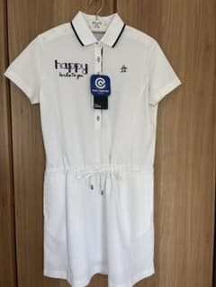 訳あり新品Munsingwearゴルフワンピース ホワイト L - メルカリ