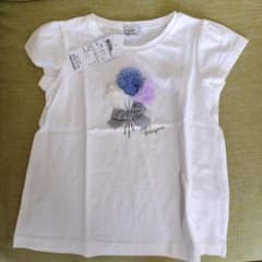 any FAM 花とリボン刺繍 Tシャツ 120cmのサムネイル