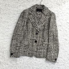 17218✨プラダ ツイードジャケット ウール レーヨン 42 LL - メルカリ