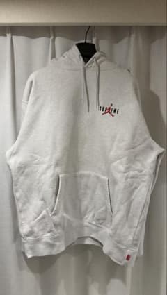 Supreme × NIKE Air Jordan パーカー グレー L - メルカリ