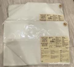 【未使用・2点セット】無印良品 不織布仕切ケース 大 4仕切（2枚入×2セット）のサムネイル