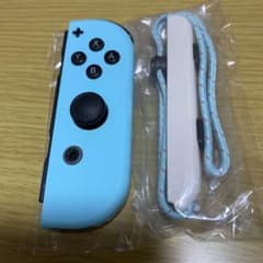 Nintendo Switchジョイコンどうぶつの森モデル右＋ストラップセットのサムネイル