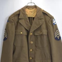 40s US ARMY M39 서비스 코트 울 재킷 군사