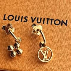 美品✨ルイヴィトン ブックルドレイユ ブルーミング ピアス M64859