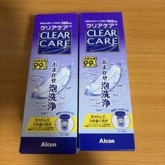 CLEAR CARE ソフトコンタクト洗浄液 360ml 2本セットのサムネイル