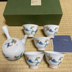 有田焼 深川製磁 茶器セット 急須 湯呑み 5客セット - メルカリ