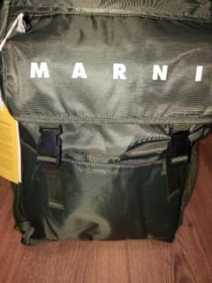 MARNI オリーブグリーン リュック・バックパック MARNI オリーブグリーン リュック・バックパック - メルカリ