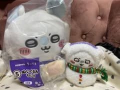 即購入◎ ちいかわ エニタイムくじ ぬいぐるみ モモンガ 2点セット