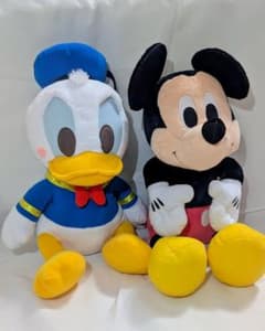 ディズニー　ミッキー&ドナルド　 LL ぬいぐるみ ゆったりVer.　約40cm