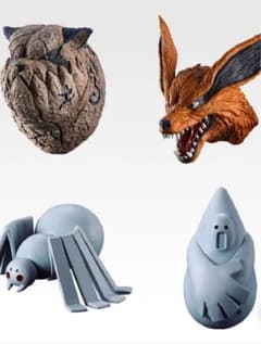 NARUTO 尾獣 フィギュア 中身ランダム 4個買いのサムネイル