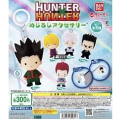 ハンター×ハンター めじるしアクセサリー5種コンプセットのサムネイル