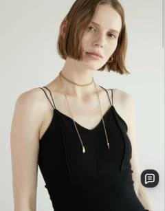 【La peau de gem. 】cup in knit camiのサムネイル