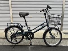 O26【大阪堺市/引取】中古ミニサイクル 20インチ 6段変速 オートライト付き O26【大阪堺市/引取】中古ミニサイクル 20インチ 6段変速 オートライト
