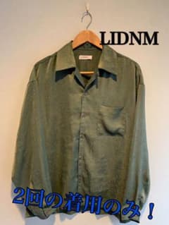 LIDNM /ビンテージサテンオープンカラーシャツのサムネイル