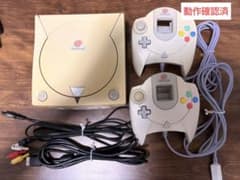 SEGA Dreamcast 本体 コントローラー2個付　動作確認済のサムネイル