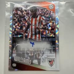 Topps Nico Williams サイン入りカードのサムネイル
