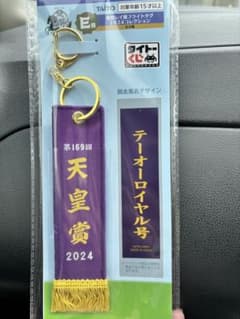 Y*i様 一番くじ 優勝レイ風フライトタグ テーオーロイヤル号のサムネイル