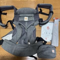 ergobaby 抱っこひも グレー メッシュのサムネイル