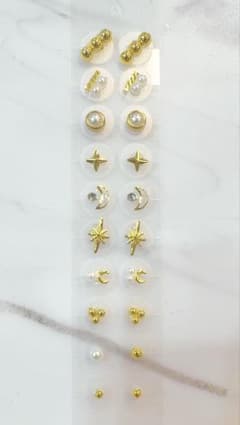 No.50 ハイセンス耳つぼジュエリー販売 価格1500円→1000円 ゴールドのサムネイル