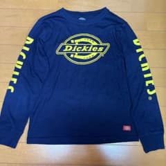 Dickies 長袖Tシャツ　ネイビー　150 キッズ
