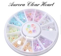 ハートオーロラストーン　6color　mixdのサムネイル