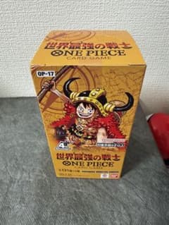 ワンピースカードゲーム 世界最強の戦士BOX テープ付き 未開封のサムネイル
