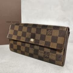 Louis Vuitton ポルトフォイユ サラ ダミエ 長財布 9481 - メルカリ