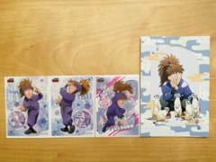 忍たま　不破雷蔵　鉢屋三郎　クリアカード ポストカードのサムネイル