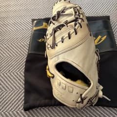 ミズノプロ　左用ファーストミット　キャメル ミズノプロ 左用ファーストミット キャメル - メルカリ