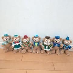 ダッフィー　ぬいぐるみバッジ7体セットのサムネイル