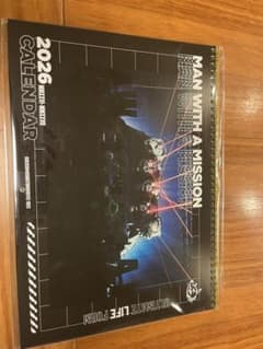 2026 MAN WITH A MISSION カレンダー マンウィズ - メルカリ