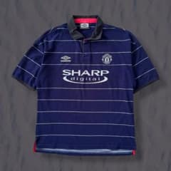激レア】90s UMBRO マンチェスターユナイテッド サッカーゲームシャツ