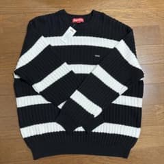 Supreme ボーダー クルーネック ニット セーターのサムネイル