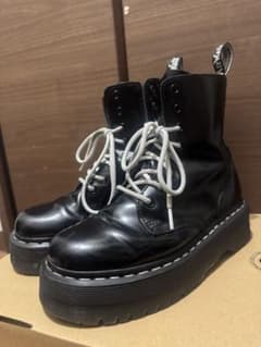 t*i様 Dr. Martens Jadon WS 厚底ブーツ ブラックのサムネイル