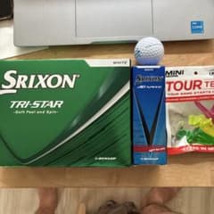 ゴルフボール[新品]3箱セットSrixon TRI-STAR&TourB X SRIXON TRI-STAR ゴルフボール ＆ ティーセット - メルカリ