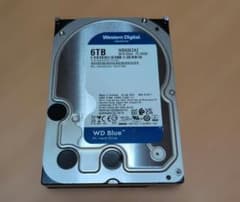 ☆WD Blue 6TB HDD - メルカリ