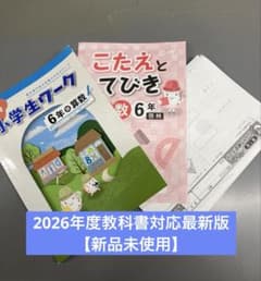 New小学生ワーク6年生　塾専用 New小学生ワーク 小6算数【啓林館版】 - メルカリ