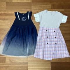 ワンピース　2点　130のサムネイル