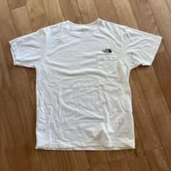 【新品未使用】ノースフェイス　シンプルロゴ  Tシャツ　ホワイト　Mサイズのサムネイル