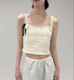 【YUHAN WANG/ユハン ワン】lace lined camisole 新品【YUHAN WANG/ユハン ワン】lace lined camisole - メルカリ