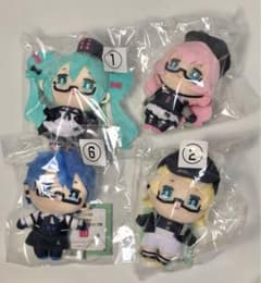 グッスマくじ 初音ミク 2025 Autumn ぬいぐるみマスコット 4点セット