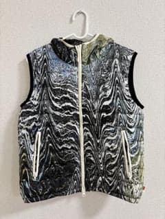 【美品】DOUBLE STANDARD CLOTHINGマルチカラーダウンベストのサムネイル