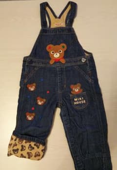 MIKI HOUSE 90 オーバーオール 男の子 女の子のサムネイル